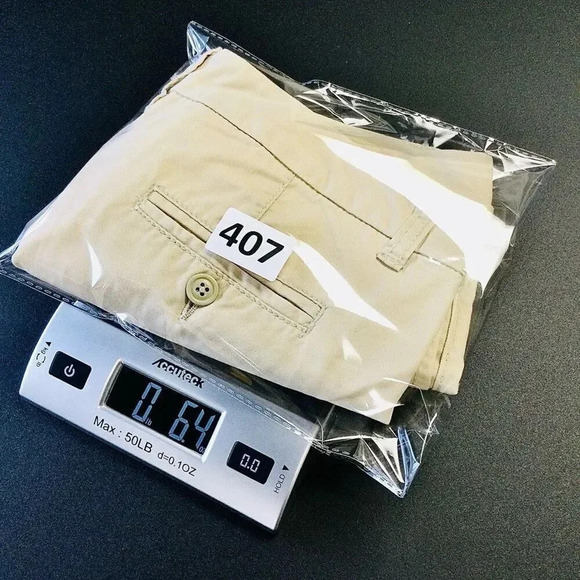 Gap Hadley Women's Tan Khaki Flat Front Stretch High Rise Chino Shorts Size 1 - Picture 9 of 10